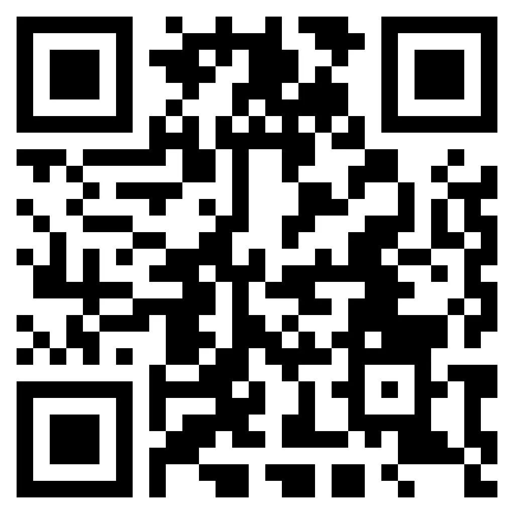 A QR code linking to http://amiusing.httptoolkit.tech/certificate