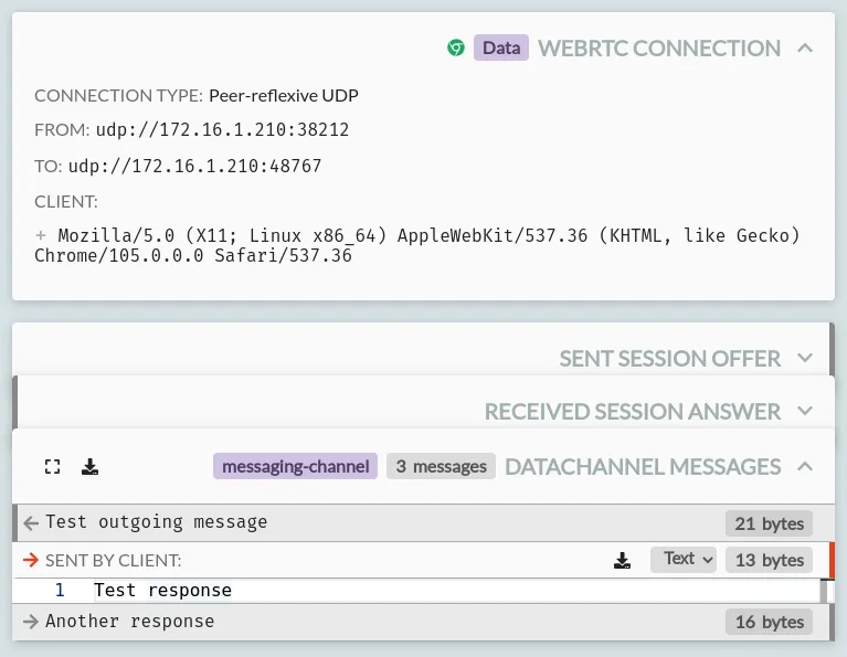 RTC connection and data cards